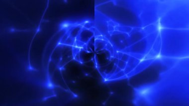 soyut arkaplan, doğrular, parçacıklar, 3 boyutlu görüntüleme. 3d illüstrasyon