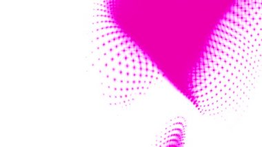 Soyut Pembe Dalga Tasarımı