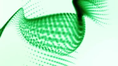 Soyut Yeşil Girdap Noktaları