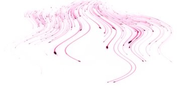 Soyut Pembe Çizgiler Tasarımı