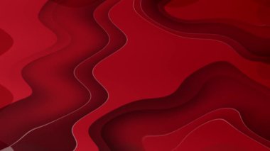 Soyut Kırmızı Kağıt Kesme Arkaplanı