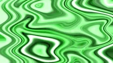 Soyut Yeşil Sıvı Girdapları