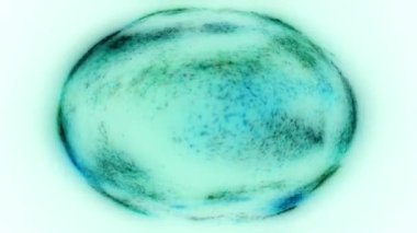 Renkli Benekli Soyut Küre