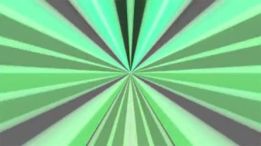 Soyut Yeşil ve Gri Radyal Çizgiler