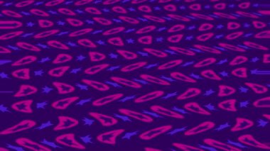 Yıldızlar ve Şekillerle Soyut Desen