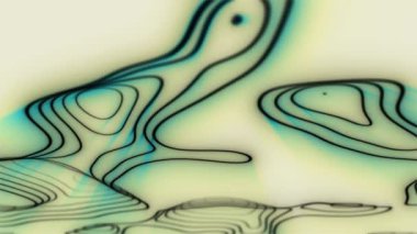 Sıvı sıvının soyut arkaplanı. 3d illüstrasyon.