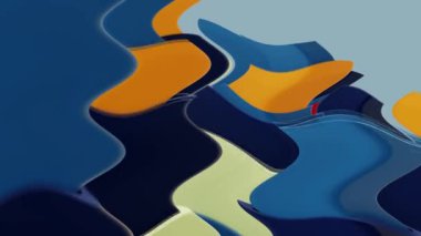 Soyut arkaplan. Renkli 3 boyutlu çizim. tuval için geometrik desen.