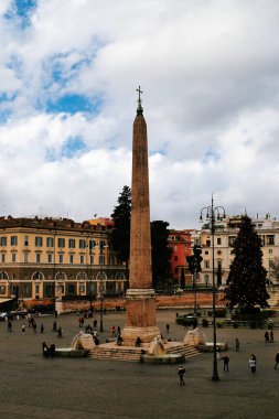 12 / 13 / 2023, Roma, İtalya: Piazza del Popolo, İtalya