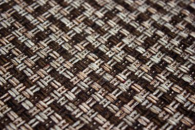 Eğik çizgili kumaş dokusu - doğal malzeme, yakın çekim