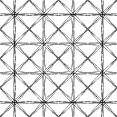 Zarif geometrik süsleme vektörü dikişsiz desen