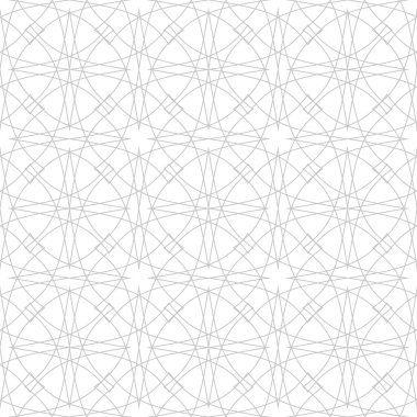 Zarif geometrik süsleme vektörü dikişsiz desen