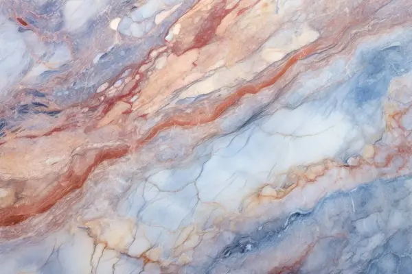 Pastel mermer desen, altın damarlı mavi kırmızı sarı. Doğal mermer deseni. Taş yüzeyi, granit. Şık tasarım. Fotokopi alanı ile soyut arkaplan. Seramik fayanslar, iç döşeme, fayans duvar kağıdı