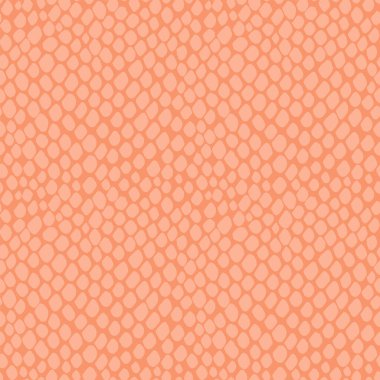 2024 Peach Fuzz renginde, yılan derisi pürüzsüz desen. Timsah, timsah, kertenkele, sürüngen derisi. Moda ve lüks tekstil tasarımı. Baskı, kapak, afiş, ambalaj kağıdı