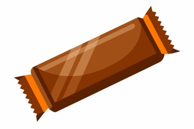 Beyaz arka planda izole edilmiş renkli çikolata şekerleri. Bonbon dizaynı. Tatlılar, şekerlemeler ve eğlenceli ikramlar. Yazdır, tasarım ögesi