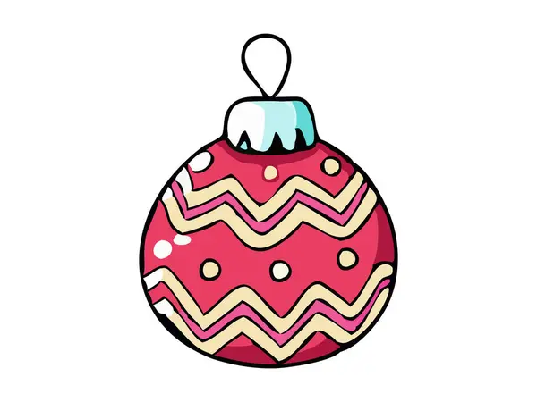 Beyaz arka planda izole edilmiş noel süsleri. Noel süsü, bayram süsü, şenlik dekoru, minimalist tarz, ikon. Tasarım ögesini yazdır.