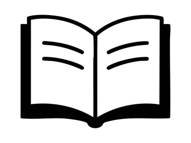 Beyaz arkaplanda izole edilmiş siyah çizgili kalem simgesi, vektör illüstrasyonu. Çizim, yazma, yaratıcılık, eğitim, okul aracı, grafik tasarım ögesi kavramı.