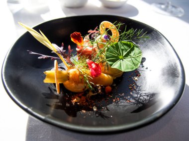 Güzel Yemek Kara Tabağı