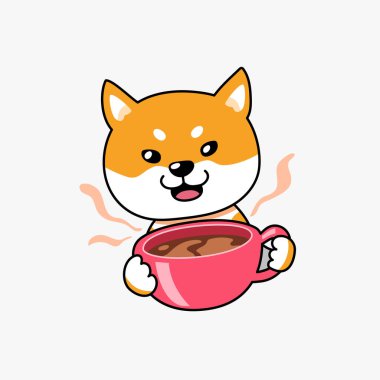 Şirin Yorkshire Teriyer Çizgi Filmi Değişik İfadelerde Mutlu Yorkie Köpeğinin Vektör İlülasyonu