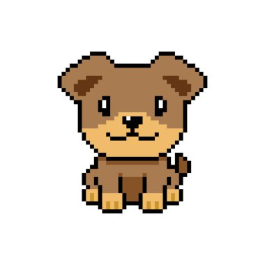 Tasarım için geçmişe dönük sevimli köpek vektörü.