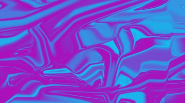 Gürültülü mor ve mavi arkaplan. Soyut dalgalı sıvı arkaplan, doymuş canlı renk karışımı. Poster, afiş, broşür, broşür, kapak, web sitesi için modern tasarım şablonu