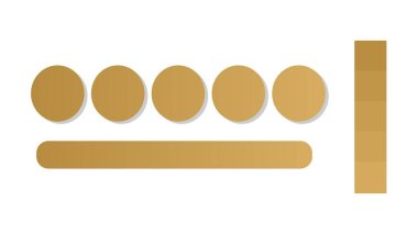 Bronzlaşmış ve altın rengi paletli soyut gradyan arkaplan. Gradyan bulanık dizaynlı soyut çizim. Bulanık renkli soyut arkaplan. Renkli bir eğilim. Vektör illüstrasyonu