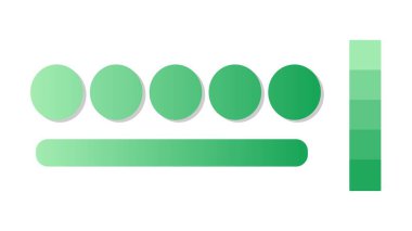 Neon Green ve Kelly Green renk paleti ile soyut gradyan arkaplan. Gradyan bulanık dizaynlı soyut çizim. Bulanık renkli soyut arkaplan. Renkli bir eğilim. Vektör illüstrasyonu