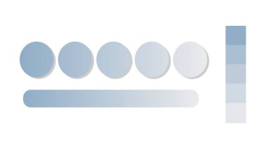 Mavi Gri ve Kalay renk paleti ile soyut gradyan arkaplan. Gradyan bulanık dizaynlı soyut çizim. Bulanık renkli soyut arkaplan. Renkli bir eğilim. Vektör illüstrasyonu