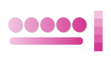 Hot Pink ve Pembe renk paleti ile soyut gradyan arkaplan. Gradyan bulanık dizaynlı soyut çizim. Bulanık renkli soyut arkaplan. Renkli bir eğilim. Vektör illüstrasyonu