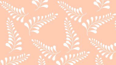 Güzel yaprak Çiçek Deseni Arkaplanı