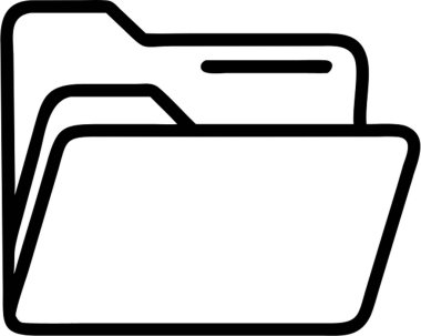 Taslak simge biçimi, ofis teması ile dizin.