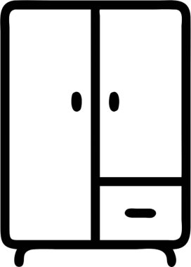 Ana simge biçimi, evler ve ikametgah temalı buzdolabı.