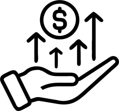 Taslak simge biçimi, yatırım teması.