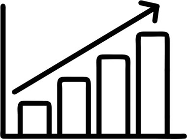 Taslak simge biçimi, Yatırım temalı çubuk grafiği.