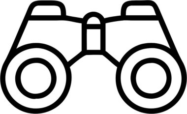 Simge biçimi, hava durumu ve astronomi temalı dürbünler.