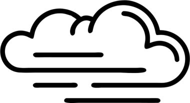 Simge biçimi, hava durumu ve astronomi temalı sis.