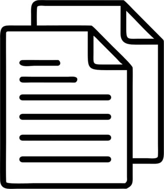 Belgeler ana simge biçimi, yönetim ve organizasyon kategori teması.