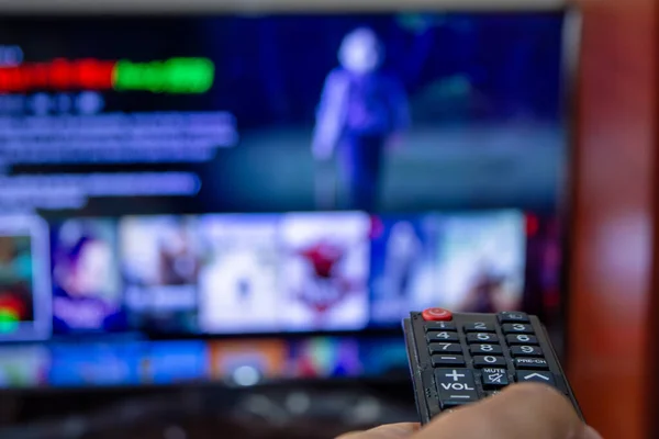 Watch TV broadcast and use remote control, streaming platform