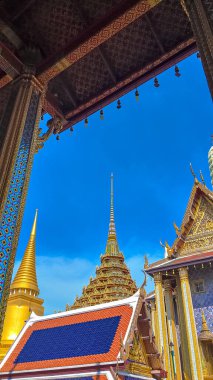 Bangkok, Tayland, 11 Kasım 2024 Bangkok 'taki görkemli bir saray manzarası..