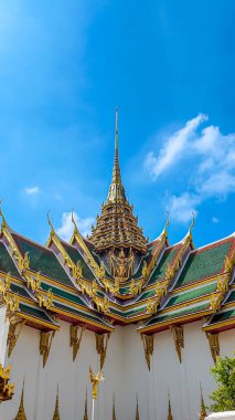 Bangkok, Tayland, 11 Kasım 2024 Bangkok 'taki görkemli bir saray manzarası..