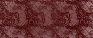 Soyut, koyu kırmızı-kahverengimsi bir zemin. Dalgalı, organik dokular ahşap tahılı andırıyor. Ya da sıkıntılı, eski bir yüzey..