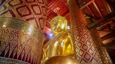 Luang Pho To, Wat Panan Choeng Worawihan tapınağındaki Altın Buda heykeli, Ayutthaya, Tayland