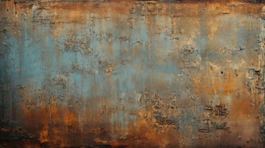 Paslı renkler eski grunge duvar dokusu