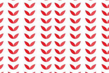 desen kırmızı yapraklar kumaş desen arkaplan renkli