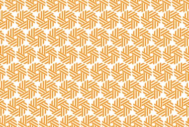 Izgara deseni oluşturmak için kare çizgileri kullanın. Izgara rengine benzeyen turuncu bir rengi vardır. Ya da duvar tabanı ve kumaş deseni olarak kullanılabilir.