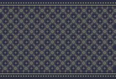 Çağdaş Tayland kumaş desenleri çoğunlukla kare noktalı kareler kullanır ve her kareye büyük ve küçük çiçek desenleri ekleyip görüntü hacmini verir