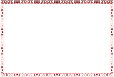 Çin Yeni Yılı temsil eden dikdörtgen kırmızı bir çerçeve Çin Yeni Yıl Duvar Kağıdı 'nın çeşitli resimlerinde kullanılır.