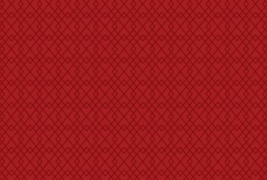 Kırmızı arkaplan ve değişik boyutlarda elmas çizgileri. Çin Yeni Yıl Festivali 'nde kumaş desenleri, kartlar, tabelalar, cam desenler, duvar kağıtları gibi pek çok şekilde kullanılabilir..