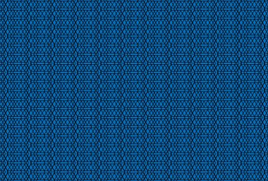 Çağdaş Tayland kumaş desenlerinin çoğu aynı büyüklükte bir desen oluşturmak için beşgen siyah dizilimlidir. Üst üste binen bir logoya benzeyen mavi bir arka planı vardır. Beyaz arkaplan 