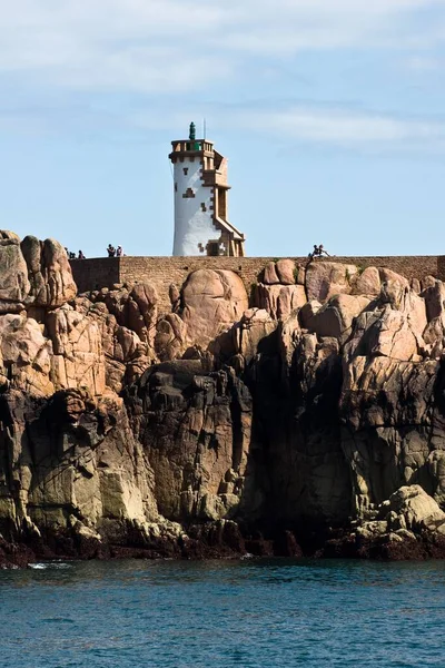 stock image Capture the breathtaking beauty of the Island of Brehat, Cotes d'Armor, France, with this stunning summer seascape.