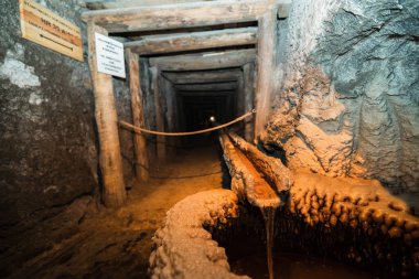 Poland, Wieliczko July 25, 2023. Velichko Salt Mine. High quality photo